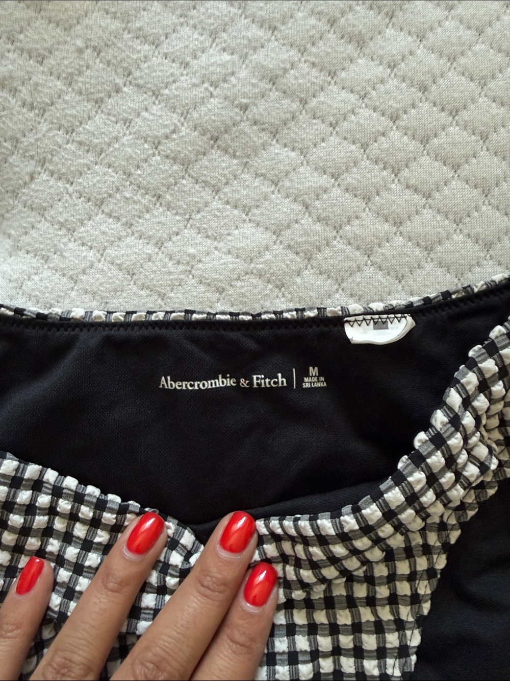 Abercrombie & Fitch Gingham Bikini - Picture 4 of 5